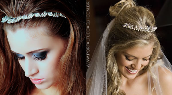Penteado cabelo solto para noivas, festas, formatura, debutante: Dicas e fotos