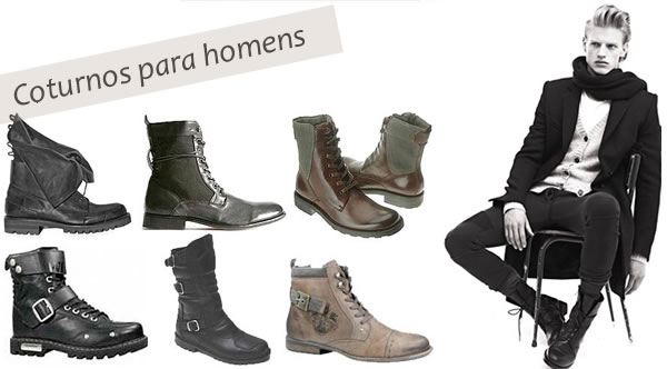 Coturnos para homens, dicas de como usar