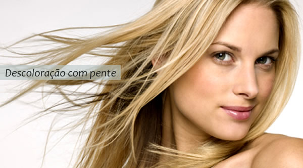 Descoloração com pente, aprenda a fazer em casa