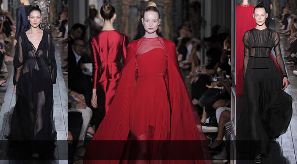 Vestido de festa: Coleção Valentino outono-inverno 2012/2013