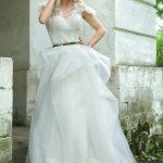 roberto-motti-2015-carolina-wedding-dress-gathered-skirt-lace-bodice-sleeves