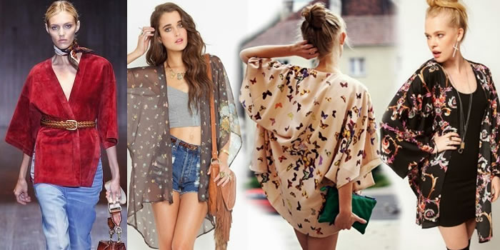 Moda feminina primavera-verão 2016-quimono