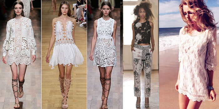 Moda feminina primavera-verão 2016-top-rendas