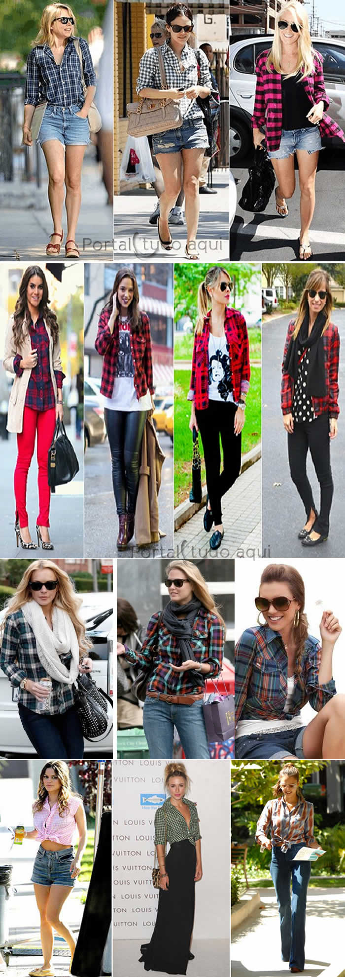 como-usar-camisa-xadrez