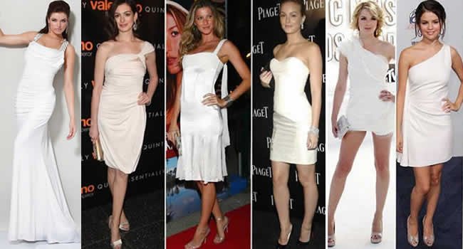 Vestidos brancos para sua festa de Ano Novo(Réveillon): Saiba o que usar de acordo com o tipo da festa Vestidos brancos para sua festa de Ano Novo(Réveillon): Saiba o que usar de acordo com o tipo da festa