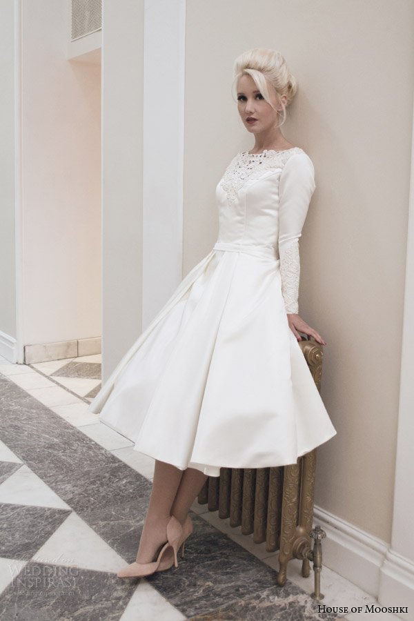 house-of-mooshki-wedding-dresses-fall-2014-martha-tea-length-gown-long-sleeves