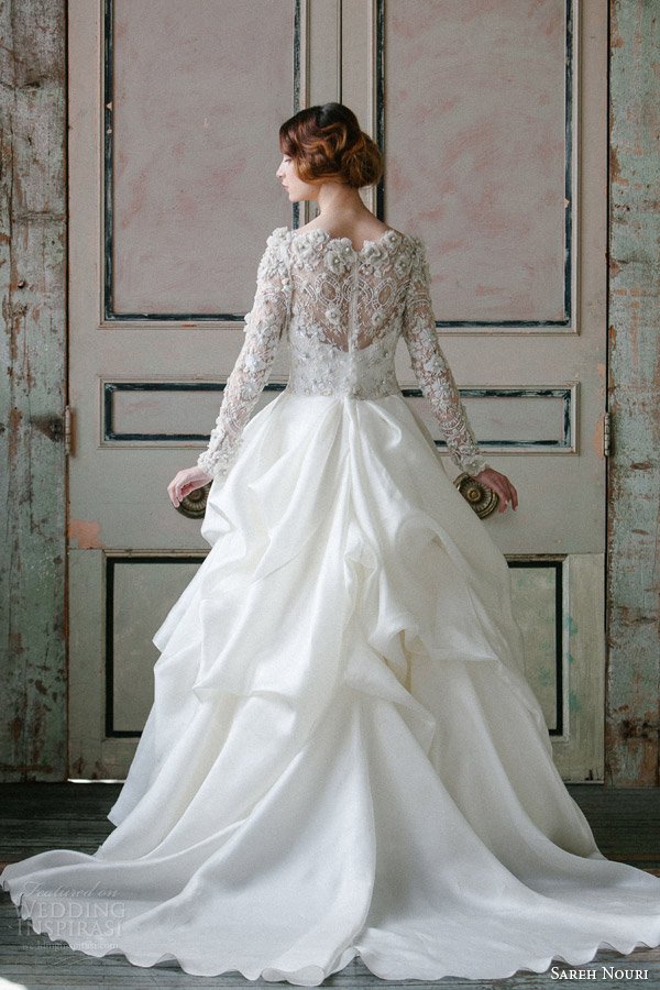 sareh-nouri-spring-2015-off-shoulder-long-sleeve-wedding-dress-asi-back-view