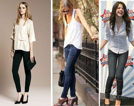 modelos de jeans skinny
