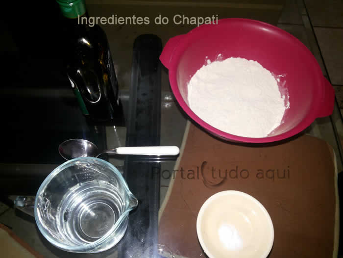 receita-de-pao-chapati-ingredientes