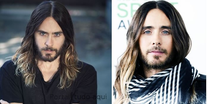 jared leto ombre hair