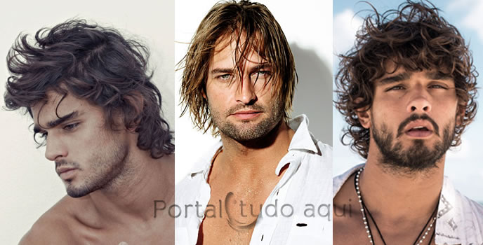 Corte de Cabelo masculino 2016 - surfista