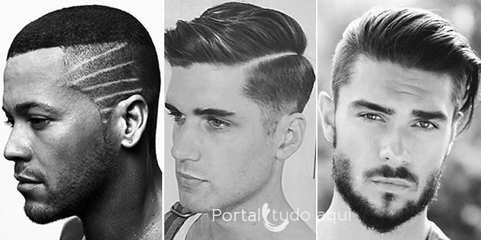 Cabelo masculino 2016 - Cortes, cores e todas as tendências - Portal Tudo  Aqui