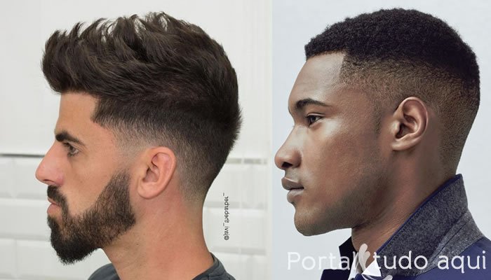Corte de cabelo masculino progressivo para 2018.