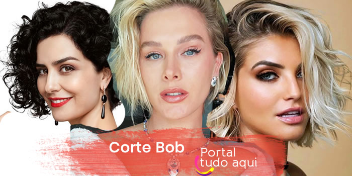 Corte bob feminino