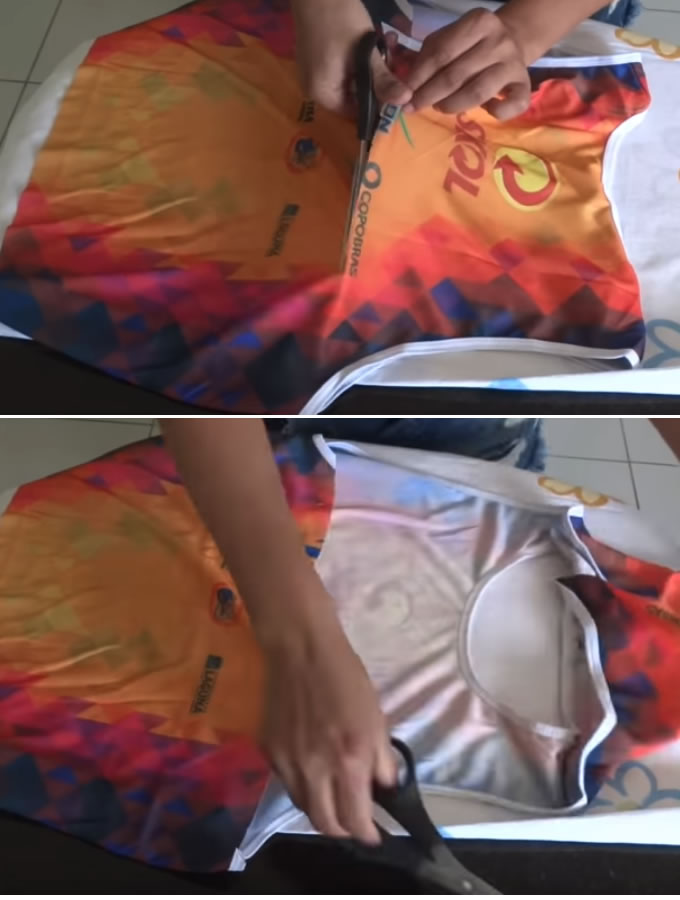 Criando o seu abadá.